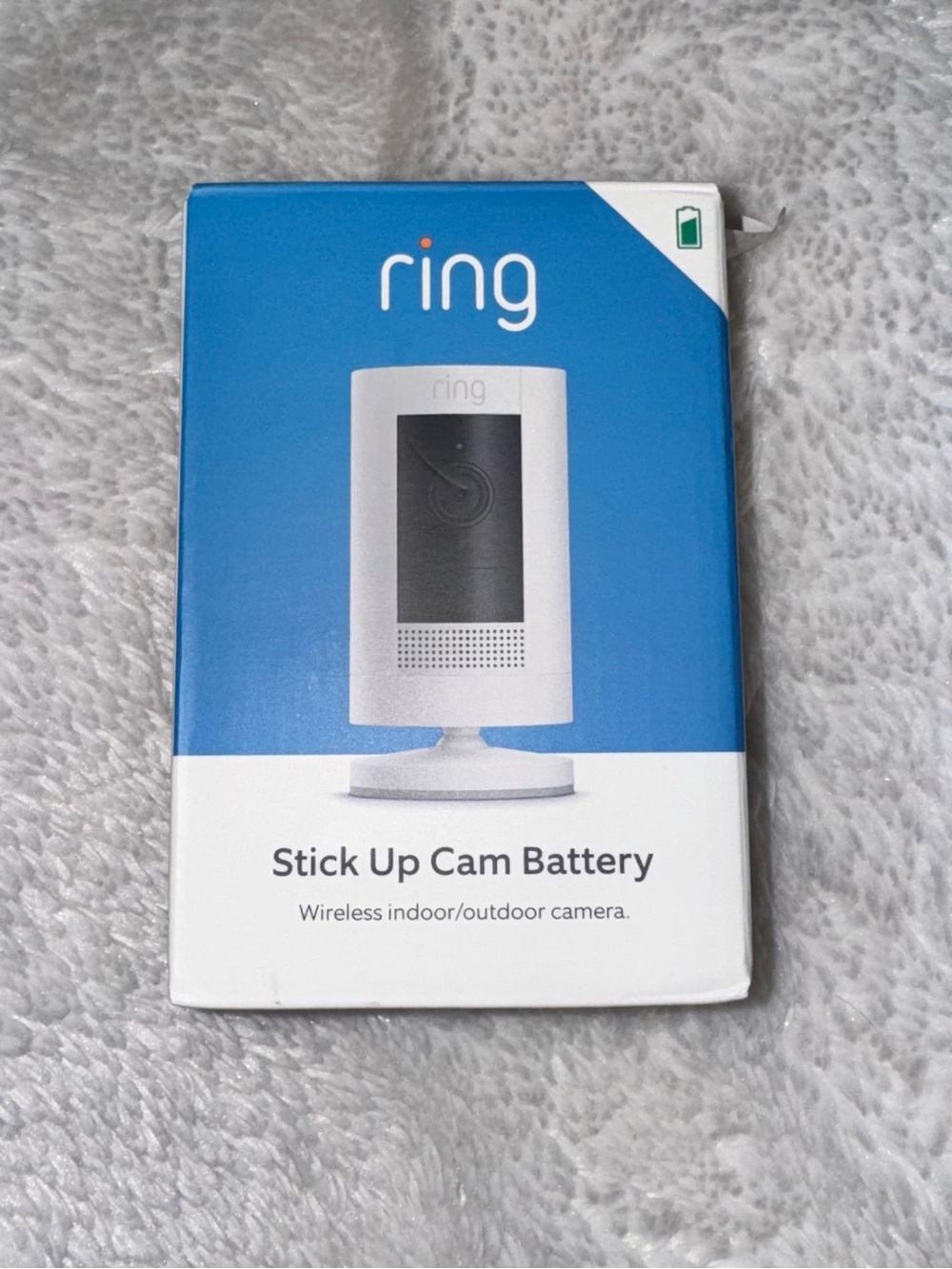 NEW Ring Wireless Indoor/Outdoor Stick Up 1080p Security Camera, White